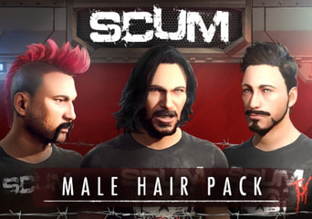 SCUM - Male Hair Pack DLC Global Steam