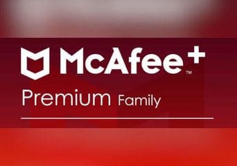 McAfee+ Premium Family 1 Year Unlimited Dev EN Global Software License