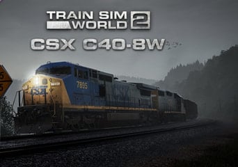 Train Sim World 2 - CSX C40-8W Loco DLC EN/DE/FR/IT/PL/RU/ZH/ES Global Steam