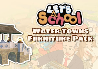 Let's School - Water Towns Furniture Pack DLC EN/DE/JA/KO/ZH/ZH Global Steam
