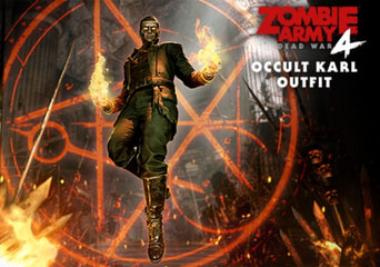 Zombie Army 4: Dead War - Occult Karl Outfit DLC Global Steam
