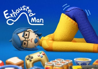 Exhausted Man Global Steam