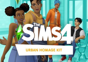 The Sims 4: Urban Homage Kit DLC Global EA App