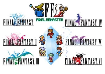 Final Fantasy I-VI - Bundle Global Steam
