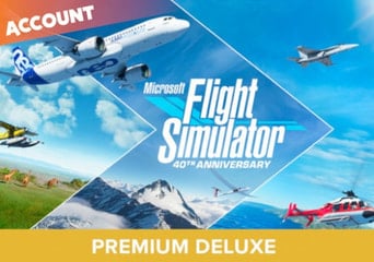 Microsoft Flight Simulator - Xbox Account 40th Anniversary Premium Deluxe Edition EN Global Xbox Series Xbox Windows