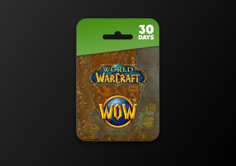 World of Warcraft 30 Days Time Card US United States