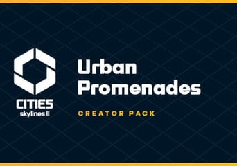 Cities: Skylines II - Creator Pack: Urban Promenades DLC Global Steam
