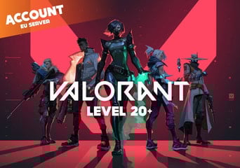 Valorant - Account EU Level 20+ Edition EN EU Official website