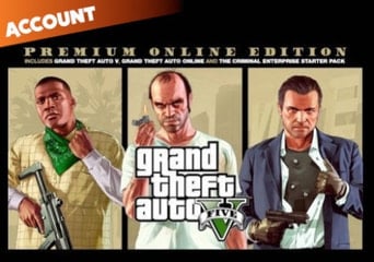 Grand Theft Auto V - Steam Account Premium Online Edition (PC) Steam Global