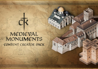 Crusader Kings III: Medieval Monuments - Content Creator Pack DLC EN/DE/FR/KO/RU/ZH/ES Global Steam