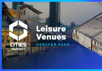 Cities: Skylines II - Creator Pack: Leisure Venues DLC Global Steam