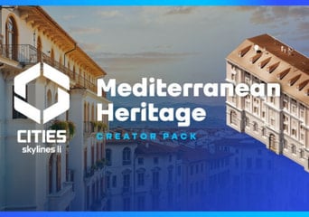 Cities: Skylines II - Creator Pack: Mediterranean Heritage DLC Global Steam