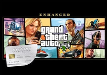 Grand Theft Auto V Enhanced + Great White Shark Edition Global Rockstar