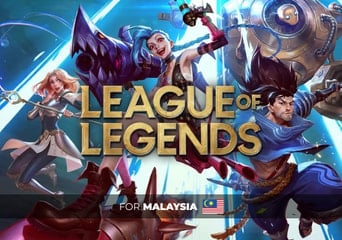 League of Legends PC MY 13500 Riot Points Direct Top-Up