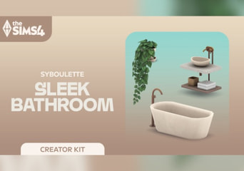The Sims 4: Sleek Bathroom Kit DLC Global EA App