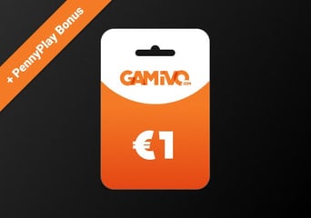 GAMIVO Gift Card €1 + 5 PennyPlay Bids Bonus GAMIVO
