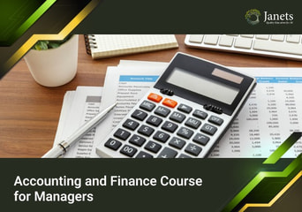 Accounting and Finance Course for Managers - Janets Course Global Official website