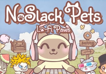 NoSlack Pets: Lo-Fi Paws Global Steam
