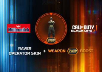 Call of Duty: Black Ops 7 - Raver Operator Skin + 1 Hour Double Weapon XP DLC EN Global Official website