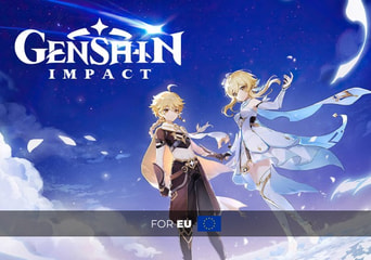 Genshin Impact EU 60 Genesis Crystals Direct Top-Up
