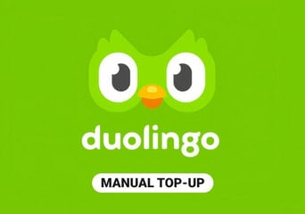 Duolingo Manual Max Family 12 Months Direct Top-Up
