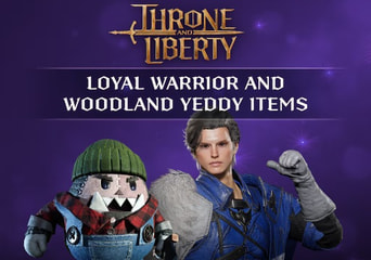 Throne and Liberty - Loyal Warrior Outfit and Woodland Yeddy Items Xbox Series Key Global