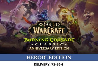World of Warcraft: Burning Crusade Classic - Anniversary Edition Upgrade Gift DLC Outland Heroic Pack Edition Global Battle.net