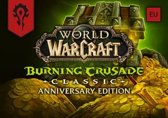World of Warcraft Gold Burning Crusade Classic - Anniversary Edition Classic Horde EU Thunderstrike 500 Gold Direct Top-Up