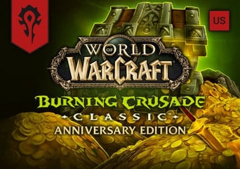 World of Warcraft Gold Burning Crusade Classic - Anniversary Edition Classic Horde US Nightslayer 2000 Gold Direct Top-Up