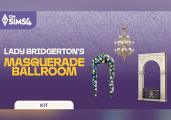 The Sims 4: Lady Bridgerton’s Masquerade Ballroom Kit DLC Global EA App