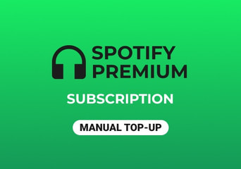 Spotify Premium Manual 1 Month Direct Top-Up