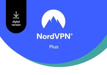 NordVPN Plus VPN & Password Manager Software Bundle 1 Year FR France Software License