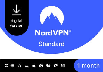 NordVPN Standard VPN & Cybersecurity 1 Month 10 Dev Global Software License