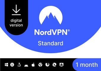NordVPN Standard VPN & Cybersecurity 1 Month 10 Dev Global Software License