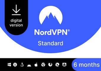NordVPN Standard VPN & Cybersecurity 6 Months 10 Dev Global Software License