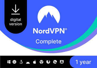 NordVPN Complete VPN & Cybersecurity Software Bundle 1 Year Global Software License
