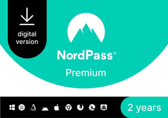 NordPass Premium Password Manager 2 Years Unlimited Dev Global Software License