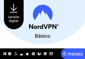 NordVPN Basic Premium VPN 6 Months 10 Dev ES Spain Software License
