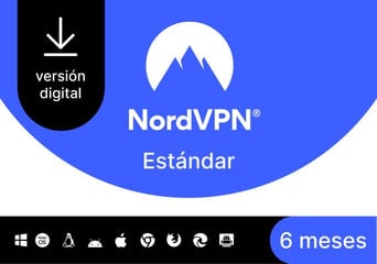NordVPN Standard VPN & Cybersecurity 6 Months 10 Dev ES Spain Software License