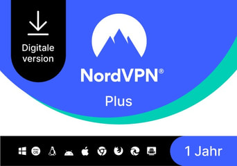 NordVPN Plus VPN & Password Manager Software Bundle 1 Year DE Germany Software License