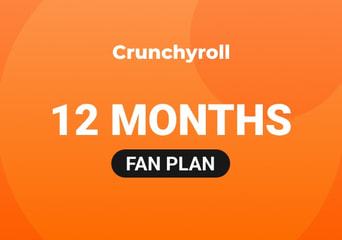 Crunchyroll Fan Plan 12 Months - Account  Global TV