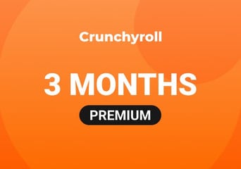 Crunchyroll Premium 3 Months UK United Kingdom TV