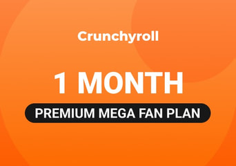 Crunchyroll Premium Mega Fan 1 Month Trial US  United States TV