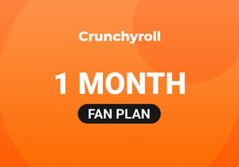 Crunchyroll Fan Plan 1 Month Trial US United States TV