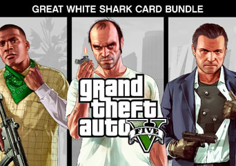 Grand Theft Auto V + Great White Shark Card - Bundle Xbox Series Key EU